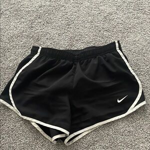 Nike Black and White Athletic Shorts